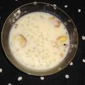 Seema Sahu का कुकस्नैप जब उन्होंने साबूदाना खीर (Sabudana kheer recipe in Hindi) बनाया था।
