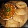  Chef Richa pathak. का कुकस्नैप जब उन्होंने ढाबा स्टाइल छोले पूरी (Dhaba style chole puri recipe in hindi) बनाया था।