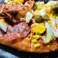 El cooksnap de Natalia Denise cuando hizo Masa líquida para pizza.