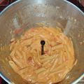 El cooksnap de Laura Cerezo Monje cuando hizo Macarrones con gambas y calabacín en robot ClickChef Moulinex.