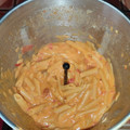 El cooksnap de Laura Cerezo Monje cuando hizo Macarrones con gambas y calabacín en robot ClickChef Moulinex.