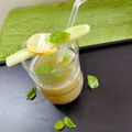 Kalpana Rai's cooksnap of when they made Cucumber lemonade.