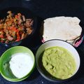 El cooksnap de gabriela barrios cuando hizo Tacos de carne con Guacamole.