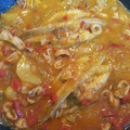 El cooksnap de Anabel Mira Collado cuando hizo Suquet de rape y calamares.