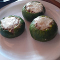 El cooksnap de Natali cuando hizo Zapallitos rellenos con carne picada.