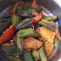 Hetal Siddhpura's cooksnap of when they made ભીંડા બટાકા નું શાક (Bhinda Bataka Shak Recipe In Gujarati).
