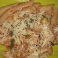 Prabhjot Kaur का कुकस्नैप जब उन्होंने चीजी रेड सॉस पास्ता (Cheesy red sauce pasta recipe in hindi) बनाया था।