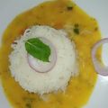 Monika gupta 's cooksnap of when they made Dal rice.