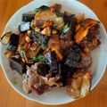 Hsuan 的 三杯總匯（雞肉 米血 杏鮑菇） cooksnap