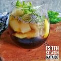 Cooksnap dari farida Sulthan 🇮🇩 (IG. Malika02782) untuk resep Es teh selasih nata de coco