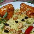 Cooksnap dari Lionie Adi untuk resep Briyani rice with chicken rolls