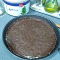 El cooksnap de Corina Buga cuando hizo Lemon pie con base de chocolate.