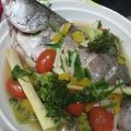 Cooksnap Erma Yusnida semasa beliau membuat Siakap Stim.