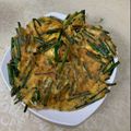 Amy Hung 的 韭菜花烘蛋（低醣生酮餐）（方便素）（清冰箱料理） cooksnap