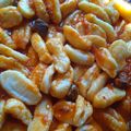 El cooksnap de Cami González cuando hizo Ñoquis suizos.