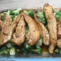 Cooksnap de Caroline Maire sur la recette Aiguillettes de Poulet à la graine de Nigelle et Brocolis au Gingembre