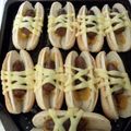 auslizzy's cooksnap of when they made halloweenies mummies.