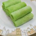 Cooksnap dari Harni untuk resep Dadar gulung pandan unti