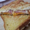 gohrayson's cooksnap of when they made Bacon Grilled cheese sandwiches.