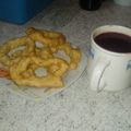 El cooksnap de Fabián Torres cuando hizo Buñuelos con miel de caña.