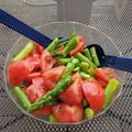 Didodance's cooksnap of when they made Warmer Spargel-Tomatensalat.