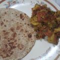 Kavya kapadia का कुकस्नैप जब उन्होंने गाजर मटर आलू की सब्जी (gajar matar aloo ki sabzi recipe in Hindi) बनाया था।
