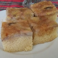 El cooksnap de Alicia cuando hizo Pastel con plátano caramelizado.