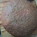 El cooksnap de Carolina Cuesta cuando hizo Torta de chocolate sin huevo ni leche.