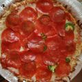 El cooksnap de Juan Francisco Romero cuando hizo Pizza con harina de almendras.