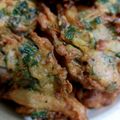 Saira Abdullah's cooksnap of when they made Mix Veggies crispy pakoray.