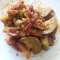 کوک اسنپ محمدیان بعد از امتحان کردن قورمه کدو (شام آسون و خوشمزه) 😋👌.