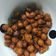 El cooksnap de Croqueta y Abstracta cuando hizo Snack de Garbanzos dulces y salados.