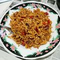 Cooksnap dari Nina Karmila untuk resep [Mi Telur] Mie Telur Goreng Manis Pedas