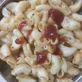 Gungun's cooksnap of when they made Macaroni.