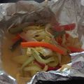 El cooksnap de Beatriz Otero Chantrero cuando hizo Pescado en papillote.