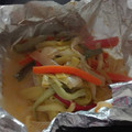 El cooksnap de Beatriz Otero Chantrero cuando hizo Pescado en papillote.