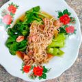 Cooksnap dari Mita.W#MommyFayzel# untuk resep Cah pokcoy siram toge sosis