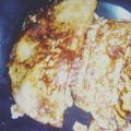El cooksnap de Julieta C. Jaime cuando hizo Panqueque de avena y banana.