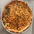 El cooksnap de Laura M. Alván cuando hizo Tarta de setas y queso.