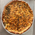 El cooksnap de Laura M. Alván cuando hizo Tarta de setas y queso.