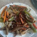 El cooksnap de Samuel Martinez-campos cuando hizo Setas con vegetales.