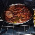 El cooksnap de Becky De Granados cuando hizo Chuletas de pavo adobadas al ajillo con vino blanco al horno.