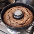 El cooksnap de Carla Ojeda cuando hizo Budín de chocolate - Estilo brownie.