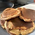 El cooksnap de Valentina Castillo cuando hizo Panqueques de Avena y Banana.
