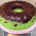 Cooksnap dari yessica untuk resep Brownis & Bolu Pandan Kukus