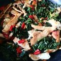 El cooksnap de Carmeta cuando hizo Pechuga de pollo con espinacaal comino - fácil.