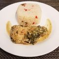 El cooksnap de María Cocina cuando hizo Pechuga rellena.