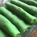 Cooksnap dari Dapur Indo Belanda untuk resep Dadar Gulung Pandan