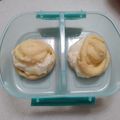 Cooksnap dari arum perwitasari untuk resep Kue Soes Gluten Free Vla Durian Ekonomis