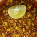 Asha Sharma का कुकस्नैप जब उन्होंने अंकुरित मोठ की सब्जी (Ankurit moth ki sabzi recipe in hindi) बनाया था।